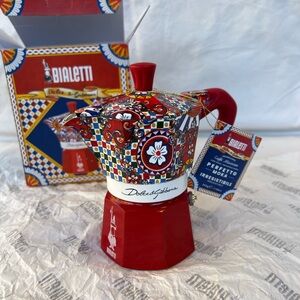 Dolce & Gabbana Red Espresso Maker